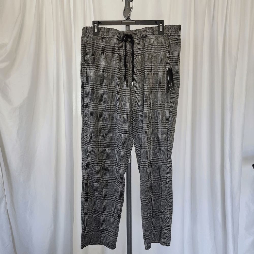 Robert louis womens multicolor plaid pullon dress pants size 2X - Picture 2 of 6